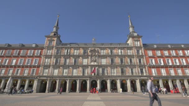 Casa Panaderia Plaza Mayor Madrid — Stock Video