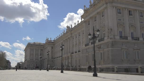 Edifício Palácio Real — Vídeo de Stock