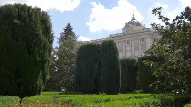 Κήποι Σαμπατίνι Και Βασιλικό Παλάτι — Αρχείο Βίντεο