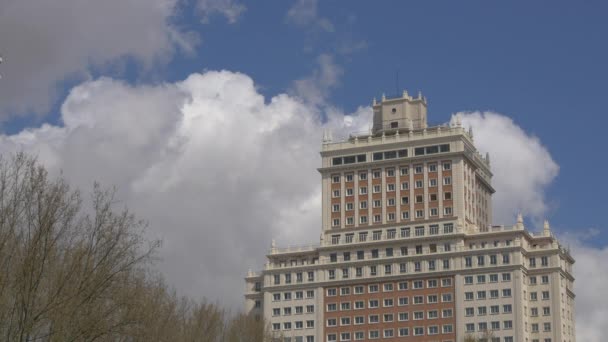 Parte Superior Edificio — Vídeos de Stock