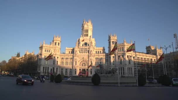 Palacio Cibeles — Vídeo de stock