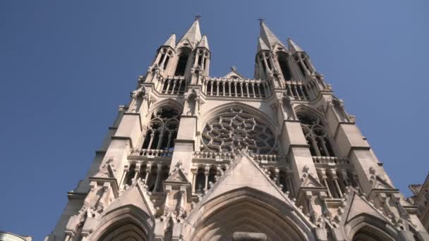 Hervormde Kerk Marseille — Stockvideo