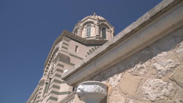Notre Dame Garde Marselha — Vídeo de Stock