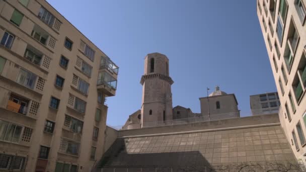 Saint Laurent Church Marseille — Stock Video