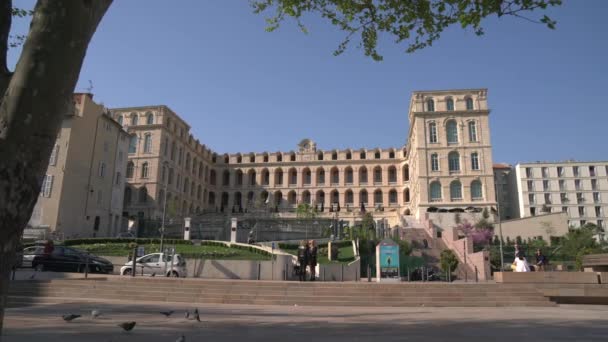 Das Intercontinental Hotel Marseille — Stockvideo