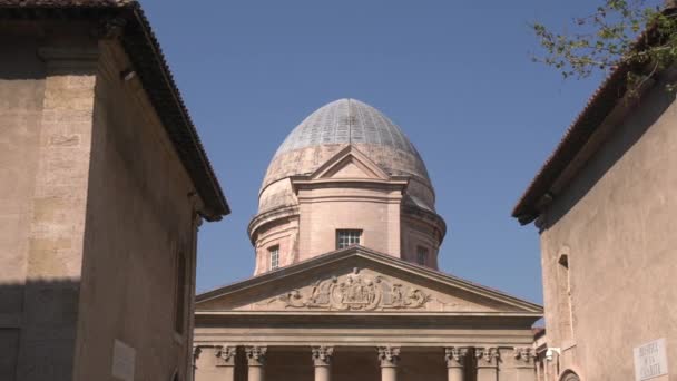 Die Kuppel Der Vieille Charit Marseille — Stockvideo