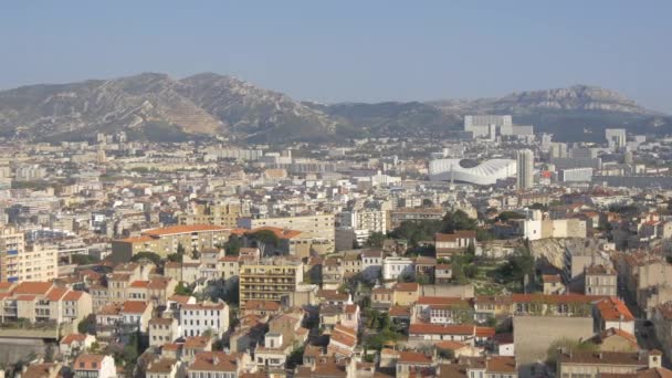 Panoramic View Marseille — Stock Video