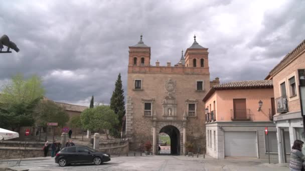 Vista Puerta Del Cambrn — Vídeo de stock