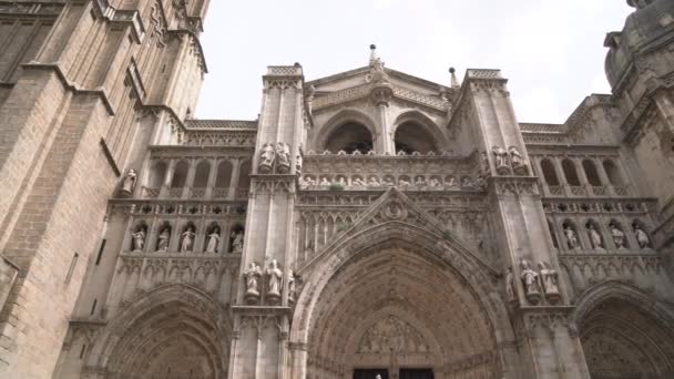 Καθεδρικός Ναός Κοσμείται Τοίχους Primate Μητρόπολη Της Αγίας Μαρίας — Αρχείο Βίντεο