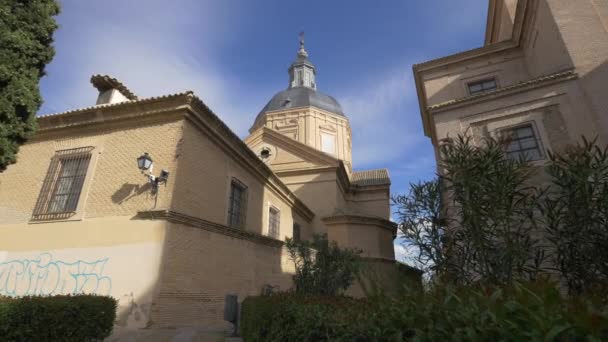 Igreja Jesuíta Vista Plaza San Romn — Vídeo de Stock
