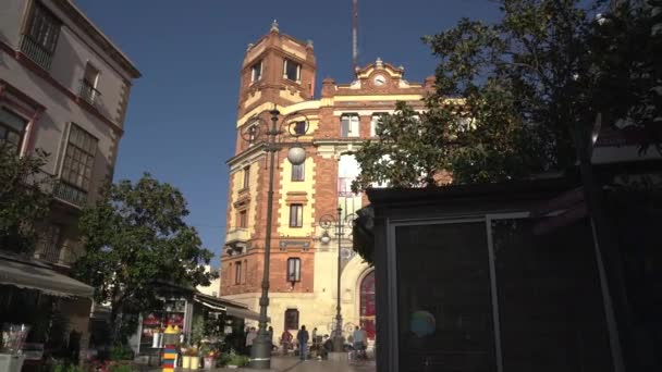 Edifício Dos Correios Cádiz — Vídeo de Stock
