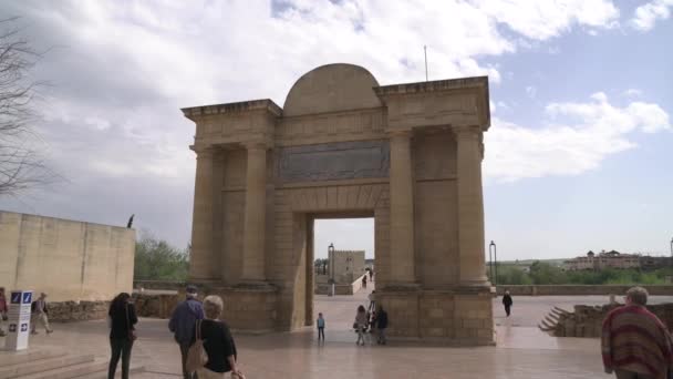 Puerta Del Puente Cordoue Espagne — Video