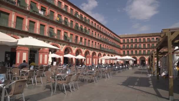Plaza Corredera Outdoor Restaurants — Video
