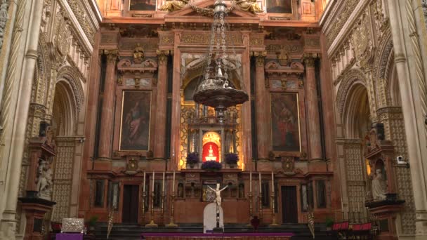 Capilla Dentro Gran Mezquita — Vídeo de stock