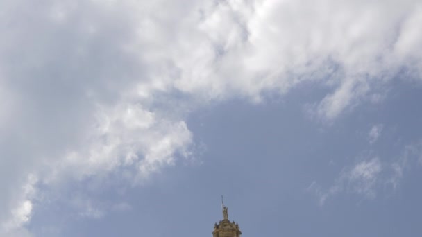 俯仰Torre Campanario — 图库视频影像