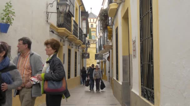 Walking Calle Cespedes — Video Stock