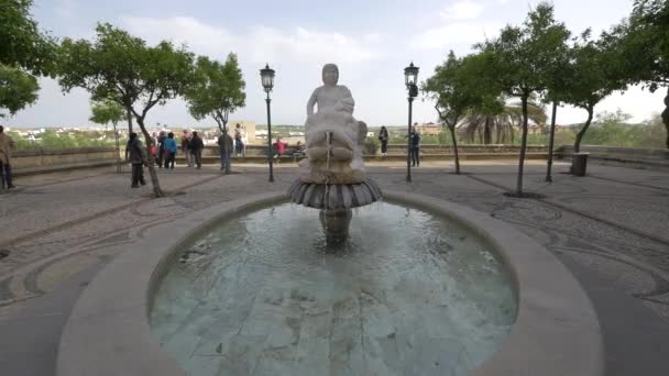 Decorative Fountain Cordoba — Video Stock