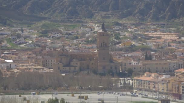 Guadix Cathedral Other Buildings — Video Stock