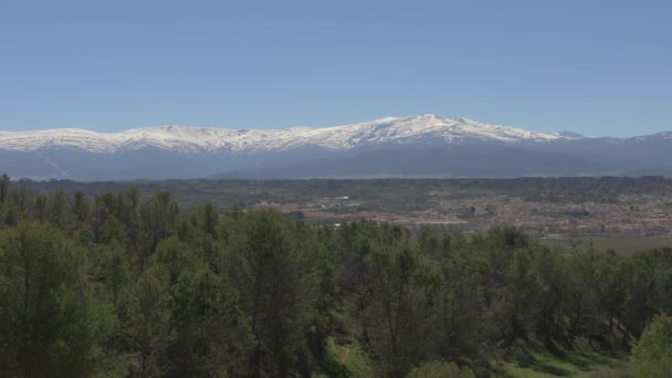 Guadix Pohoří Sierra Nevada — Stock video