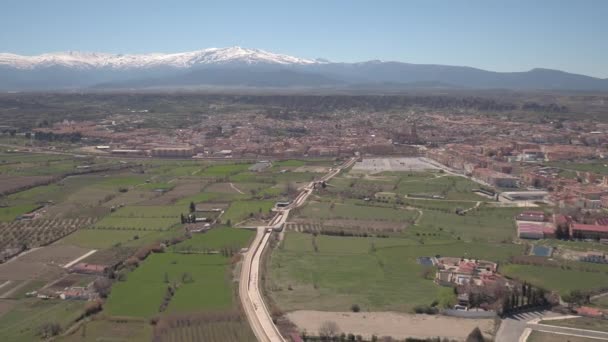 Zdjęcie Lotnicze Gór Guadix Sierra Nevada — Wideo stockowe