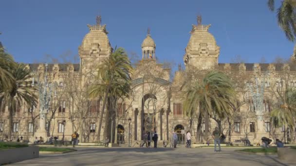 Tribunal Superior Justicia Barcelona — Vídeo de Stock