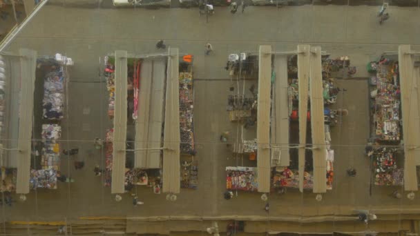 Reflet Marché Dans Miroir — Video