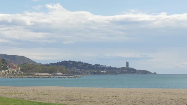 Mer Alboran Vue Plage — Video