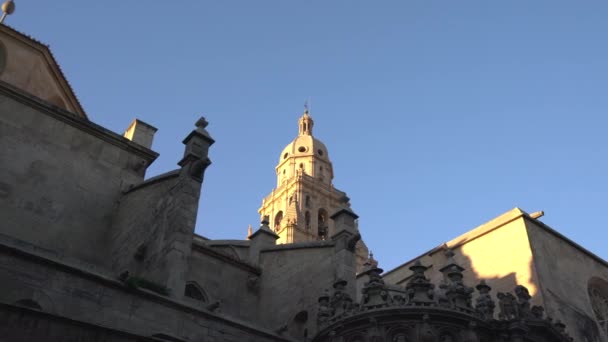 Close View Cathedral Saint Mary — Stock Video