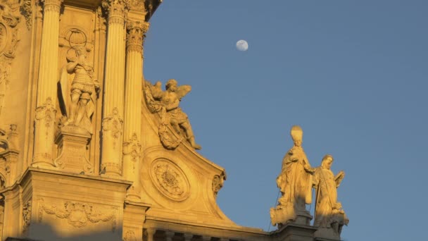 Esculturas Catedral Santa María — Vídeos de Stock