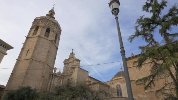 スペインバレンシアのミゲレテ塔 — ストック動画