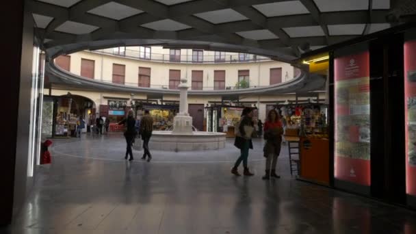 Plaza Redonda Valence Espagne — Video