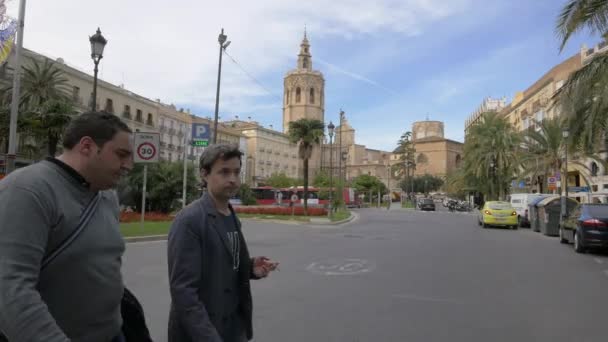 Praça Reina — Vídeo de Stock