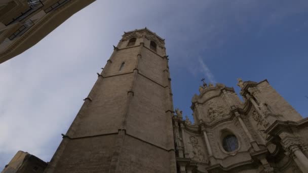 Bajo Ángulo Torre Miguelete — Vídeos de Stock