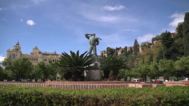 Estatua Biznaguero — Vídeos de Stock