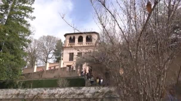 Edificio All Alhambra — Video Stock