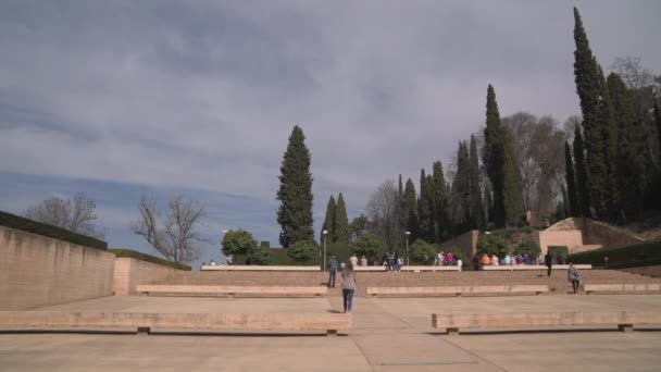 Teatro Del Generalife Koncepcja Podróży — Wideo stockowe