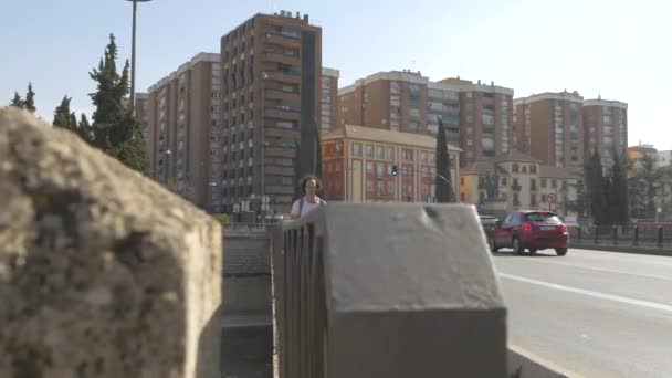 Paseo Del Violn Granada Espanha — Vídeo de Stock