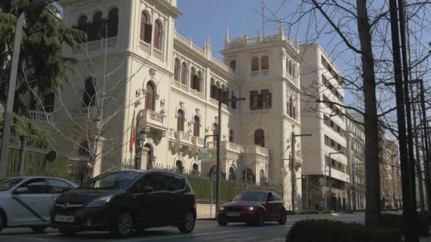 Muller Palace Granada Spanien — Stockvideo