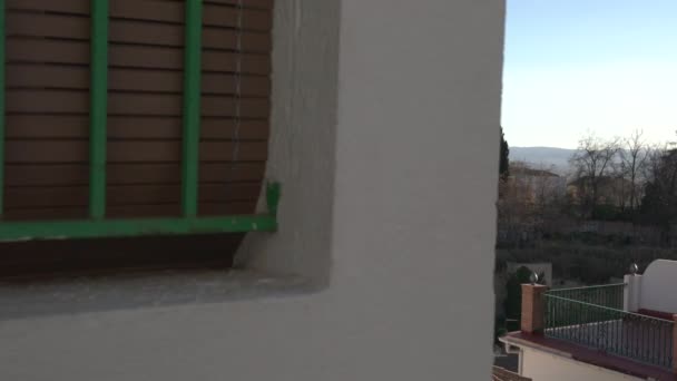 Granada Daki Eski Binalar — Stok video