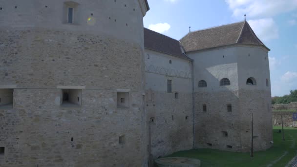 Veduta Una Fortezza Medievale — Video Stock