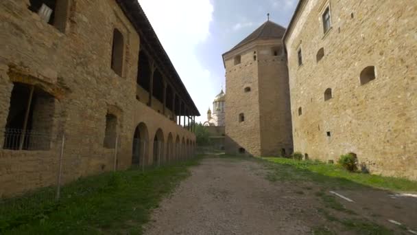 Gasse Innerhalb Der Festung — Stockvideo