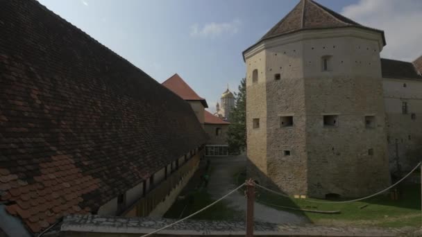 Buildings Medieval Fortress — Stock videók