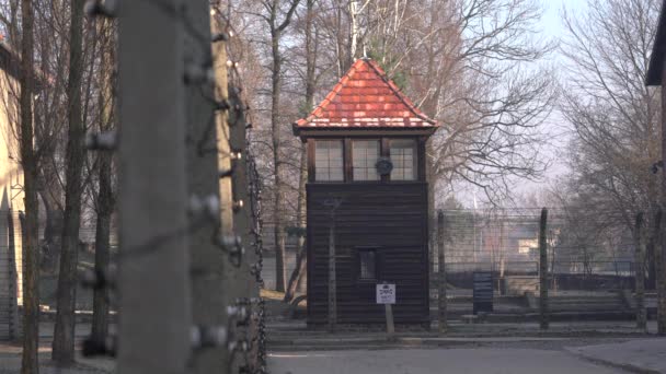 Tour Guet Auschwitz Musée État Auschwitz Birkenau — Video