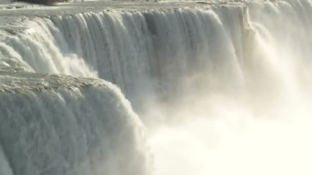 Misty Waterfall Landscape — Vídeos de Stock