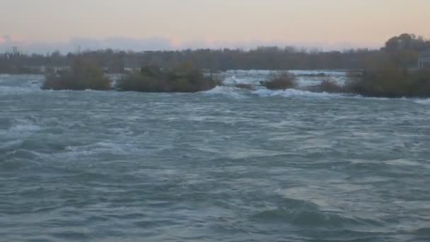 Niagaras Vatten Usa — Stockvideo