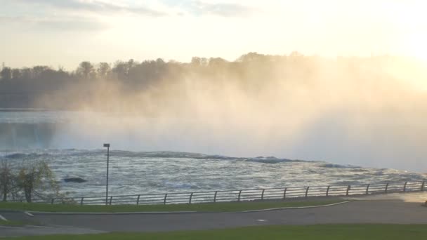 Vue Panoramique Des Chutes Niagara — Video