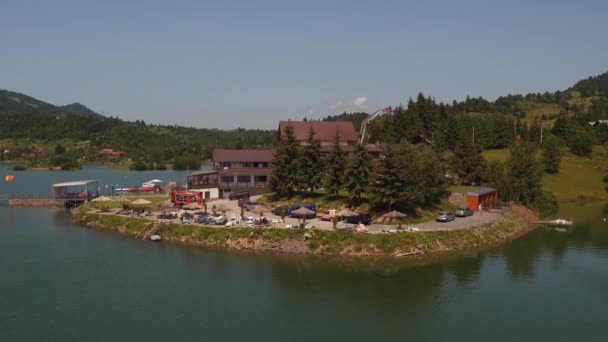 Vista Aérea Ilha Fishermans Resort — Vídeo de Stock