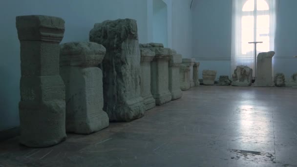 Votive Shrines Pedestals — Vídeo de Stock