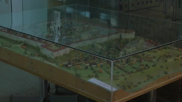 Citadel Model Alba Iulia Romania — Stockvideo