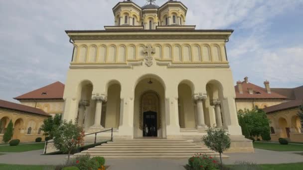 Inclinaison Cathédrale Orthodoxe Alba Iulia — Video